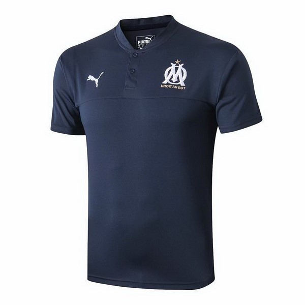 Polo Marseille 2019-20 Blau Fussballtrikots Günstig